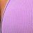 Popvil U Neck Rib-Knit High Waist Purple Bikini Set (3 Colors)