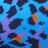 Popvil Leopard Printed Mid-rise Blue Bikini Set(2 Colors)