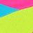 Popvil V-Wire Color Block Neon Green Bikini Set