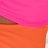 Colorblock Cutout Lace-Up Back One Piece Swimsuit(with Sewn-In Cups)