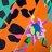Popvil Leopard Floral Printed One-piece Swimsuit