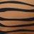 Popvil Zebra Animal Printed Wrap Brown One-piece Swimsuit