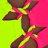 Popvil Color Block Cross Straps Spandex Sxy Bikini Set