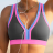 ColorSoft™ Contrast Trim V-Neck Sports Bra & Leggings Set