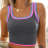 ColorSoft™ Contrast Trim Crop Tank & Leggings Set